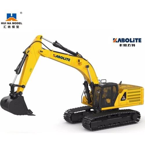 Real hydraulic drive RC excavator 1/16 Alloy Engineering remote control car truck model HUINA Kabolite K336 Hobby