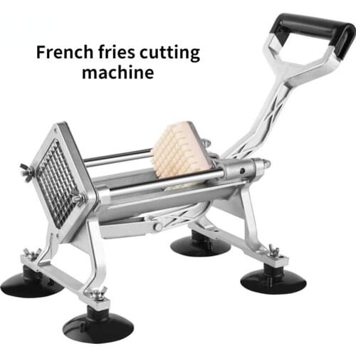 Manual French Fries Machine Vegetable Slicer Kitchen Horizontal Cut Potato Chip Machine Fruit and Vegetable Cutting Machine