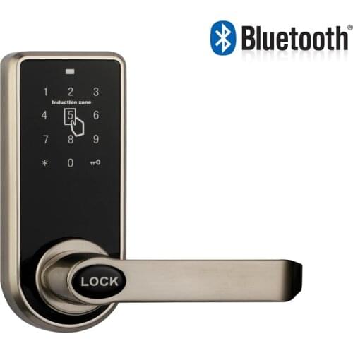 Bluetooth smart locks with touchscreen code for hotel and apartment Compatible with iOS and Android OS8818BLE