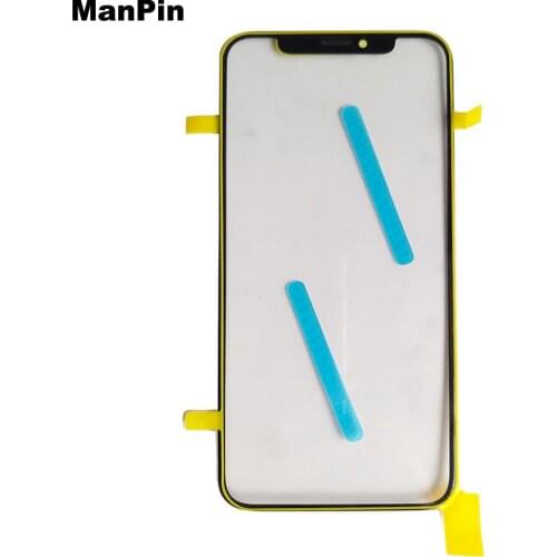 Glass with Ear Mesh for iPhone 11Pro Max XS MAX X LCD Touch Screen Display Panel Replace Mobile Phone Repair Parts 5Pcs/lot