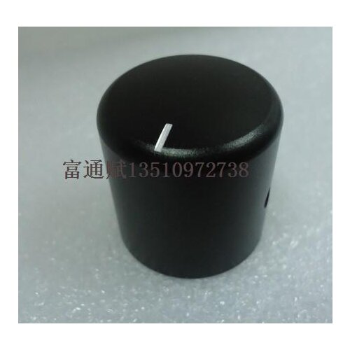 [VK] HIFI fever solid aluminum volume knob black blasting cap diameter 25MM high 26MM 25 * 26MM