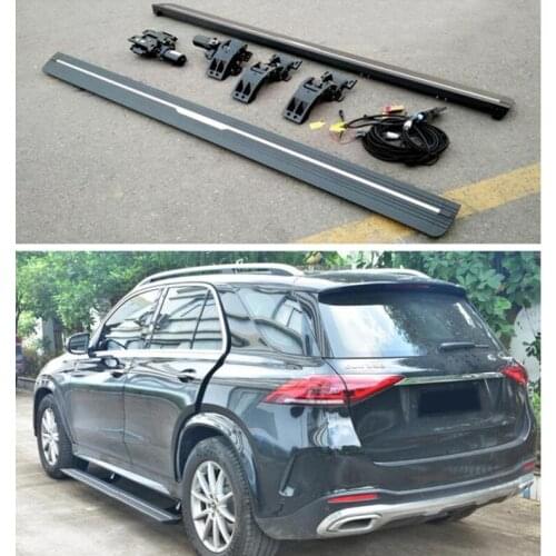 High Quality Electric Motor Pedal Running Board Side Step Bar Nerf For Mercedes Benz GLE Class SUV W166 / W167 2015-2022