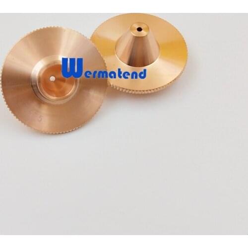 Wermatend 20pcs/lot Laser cutting nozzle for hanslaser machine DE HP1.5ins nozzle electrode screw-thread M11*0.75 Free shipping