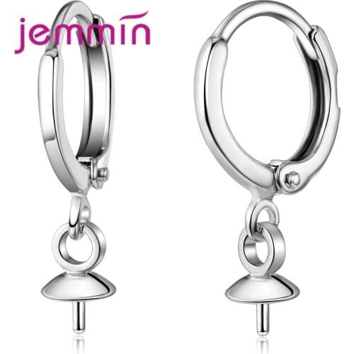 High Quality Earrings Hoop DIY Accessories Earrings 925 Sterling Silver For Women Fine Jewelry