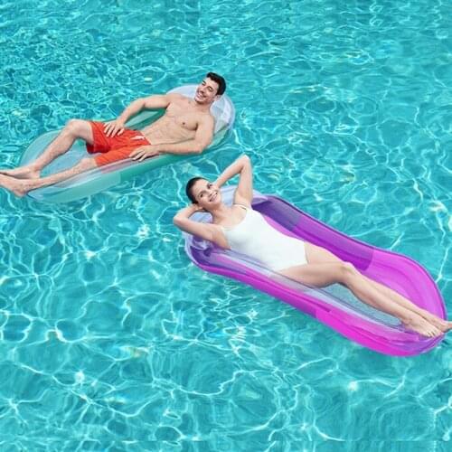 160 *84cm Water lounger Inflatable Swimming Ring for Pool Adult Swimming Ring Float Swim Circle Toys Beach Party Supply