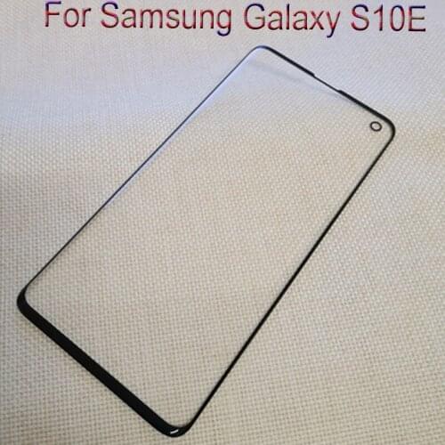 A+Quality For Samsung Galaxy S10E Touch Screen Digitizer TouchScreen Glass panel For Galaxy S10 E Without Flex Cable Parts