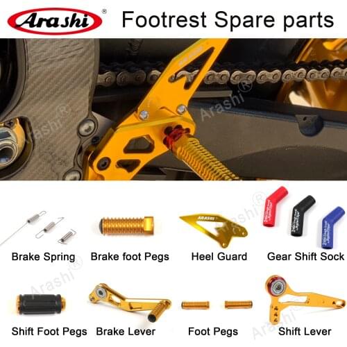 Arashi Upgraded Adjustable Rearsets Replacement Shift Linkage Lever Gear Selector Only For Arashi Footrest Spare Parts Foot Pegs