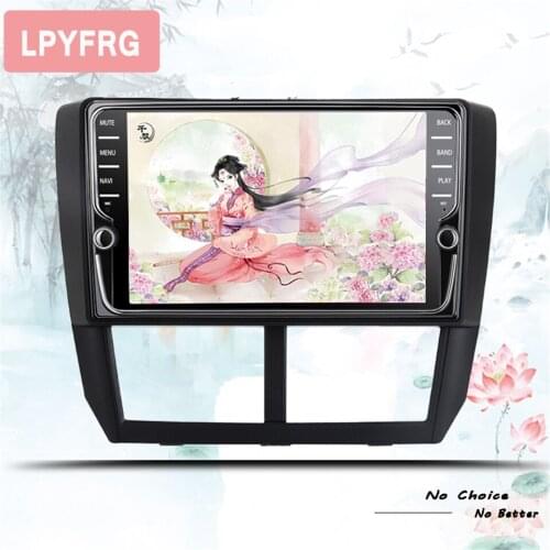 1Din 8"Car Radio GPS Multimedia Player Android 10.0 For Subaru Forester 2008-2012 4G+64G Octa Core Navigation Head Unit