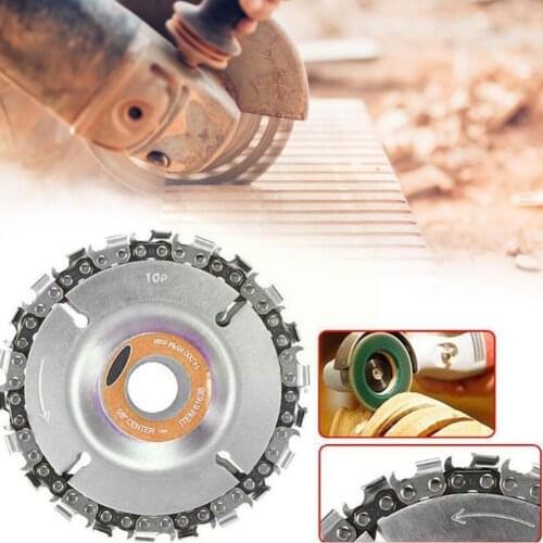 Woodworking Chain Plate Cutting Piece Distributor Link Chain Woodworking Angle Wood Grinder Sawblade Plate Woodworking Slot K4Z2