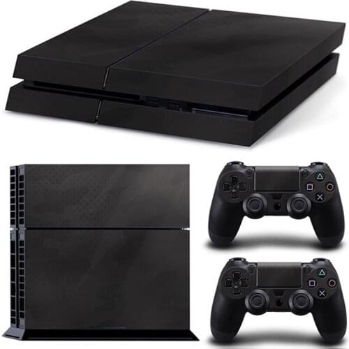Black Style PS4 Skin Sticker for Playstation 4 Console & 2 Controllers Decal Vinyl Protective Skins Style 1