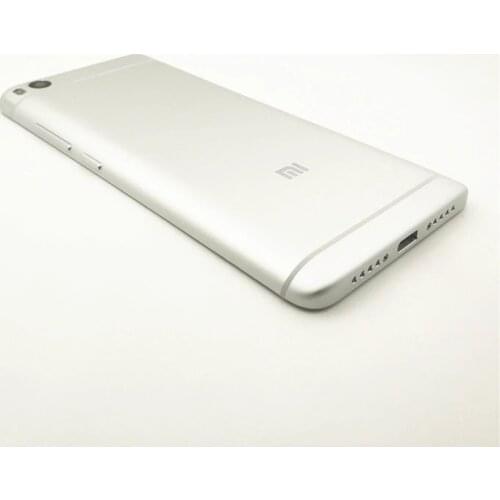 Metal Battery Back Cover For Xiaomi Mi 5S Mi5S Back Housing Rear Door Case Power Volume Buttons+Camera Lens