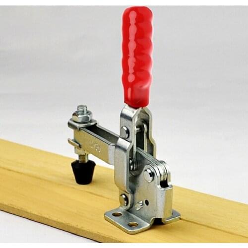 OOTDTY 227KG Holding Capacity Quick Release U Bar Hand Tool Vertical Type Toggle Clamp