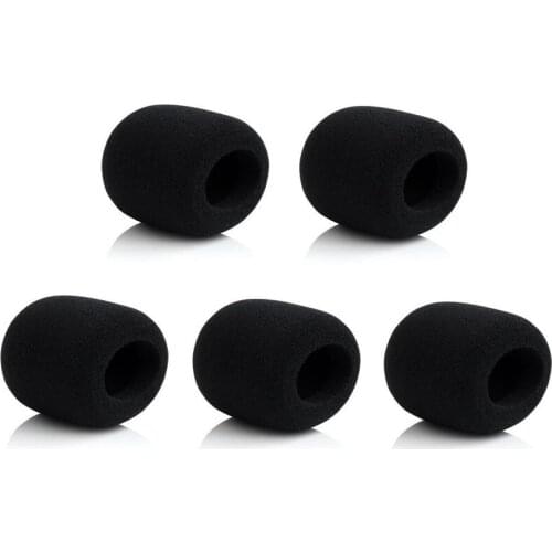 Microphone Foam Sponge Windscreen Black For SHURE PGX SLX SM58 Wireless Handheld