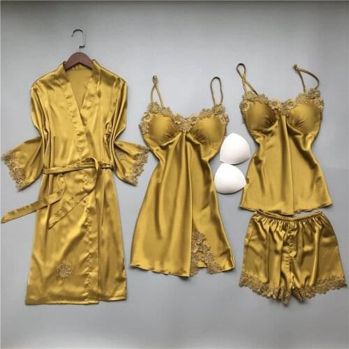 Sexy Lace Trim Bride Bridesmaid Wedding Robe Suit Mini V-Neck Summer New Kimono Bathrobe Gown Casual Loose Nightwear Negligee