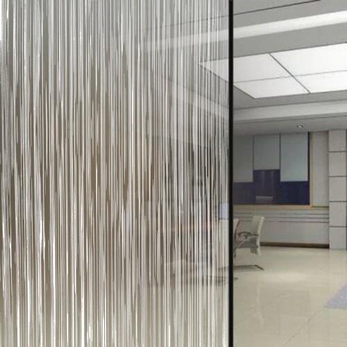 LUCKYYJ Privacy Window Film, Glass Door Tint Self-adhesive Static for Home Office Decor, Anti-UV, Heat Control Glass Sticker
