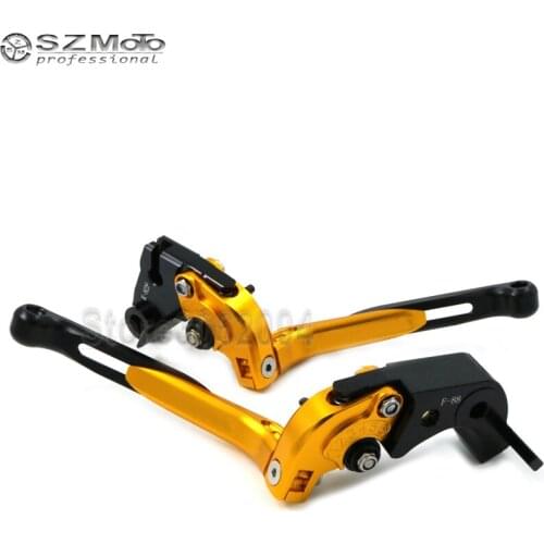 For KAWASAKI ZX10R ZX-10R ZX 10R 2006-2015 2014 Motorcycle Accessories Folding Extendable Adjustable Brakes Clutch Levers CNC