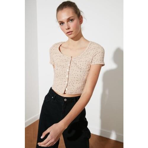 Блузки с принтом Trendyol China At AliExpress