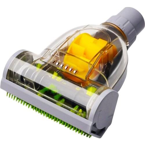 UNIVERSAL Vacuum Turbo Floor Brush for Pet Hair Bedding Carpet Mites Removal, 32mm/35mm Inner Diameter