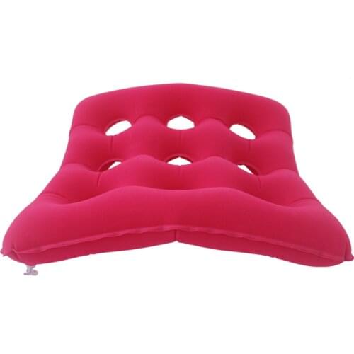 PVC Air Cushion Inflatable Seat Cushion Anti Bedsore Decubitus Chair Pad Medical Wheelchair Mat Home Office Seat Cushion+ Pump