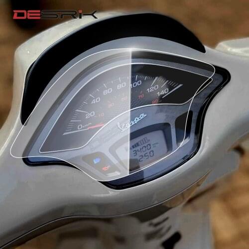 Motorcycle Cluster Scratch Protection Instrument Speedometer Film Screen Protector For Piaggio VESPA Primavera 150 Sprint 125
