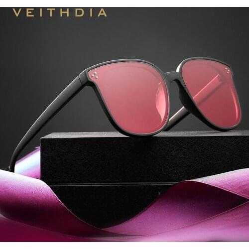 VEITHDIA Vintage Women Sunglasses Polarized UV400 Driving Glasses Photochromic Lens Sun Glasses For Women Eyewear Accessories