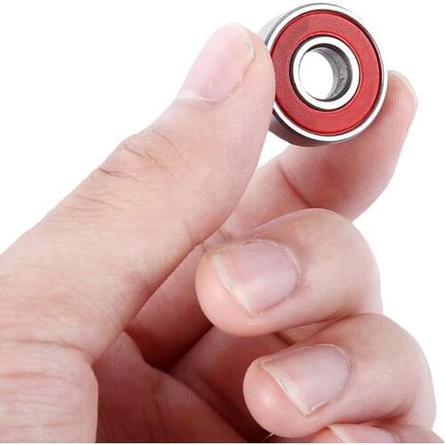 1pc Skateboard Bearings Skate Shoe Brackets Childrens Full Bearings Tools Scooter Steel Skateboard Bearing Z6K8