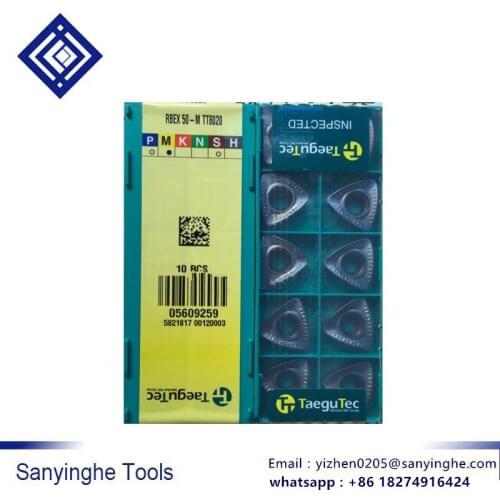 10pcs/lots RBEX50-M TT8020 cnc carbide turning insert cnc blade lathe turning tool