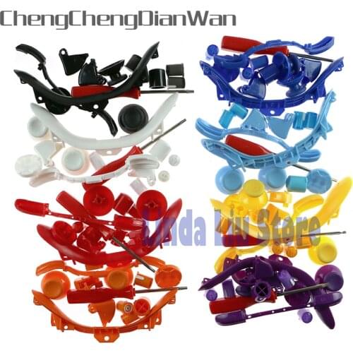 ChengChengDianWan Full set buttons repair parts with T8 screwdriver for xbox360 wireless controller 2sets/lot
