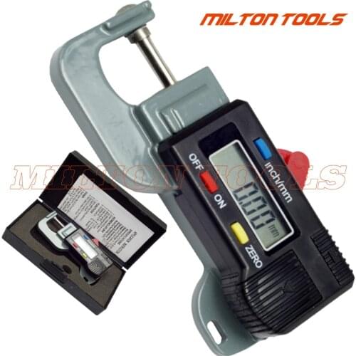 Quick Inch/Metric 0-0.5" 12.7mm Mini Digital Thickness Gauge thickness meter thickness tester Micrometer Width Measurement Tool