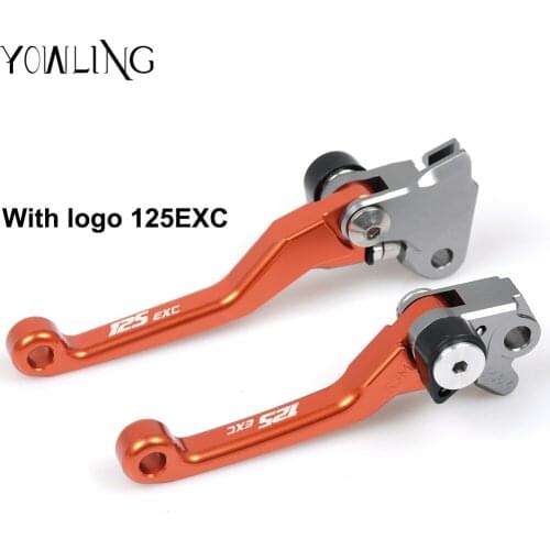 For 125EXC 125 EXC 2004 2005 2006 2007 2008 Motocross Dirt bike Pitbike Pivot Foldable Brake Clutch Lever 125EXC