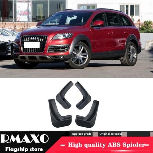 For Q7 2011-2015 Mudflaps Splash Guards Front With color and rear Mud Flap Mudguards Fender Modified special