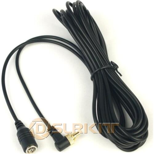 DSLRKIT 5M 16ft Male to Female PC Sync FLASH Cable with Screw Lock