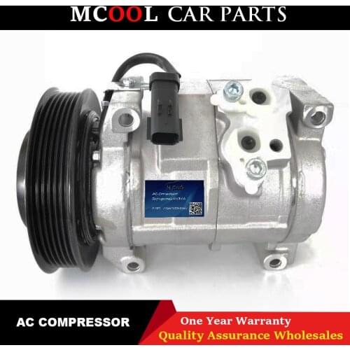 AC Compressor For Car Chrysler Voyager 01-03 Dodge Caravan 01-07 2.4L AC Compressor 5005410AC 5005498AD 5005498AF 5005410