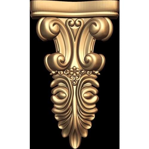 3D STL Model Supports stands legs for CNC Router Engraver Carvingbed Relief_ Architectural decoration decor