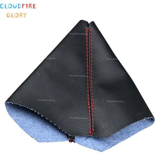 CloudFireGlory Car Interior Shift Gear Change Dust Cover Handbrake Dust Cover Red For Land Rover Freelander 2 2008-2013