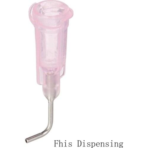 Stainless Steel Distribution Blunt Tip 20G 90 Degrees Elbow Dispensing Needles Pack of 20