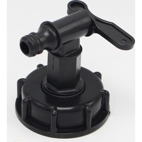 1000L IBC Tank Valves 60mm To 1/2" (15mm) Water Connector Tank Garden Hose Adapter Fittings Switch