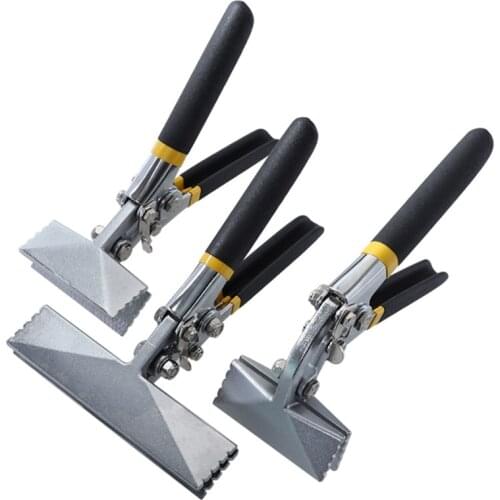 Sheet Metal Bending Pliers Hand Seamer Wide Jaw Straight 80mm/Elbow 80mm/Straight 150mm Tools for Welding Clamps Dropshipping