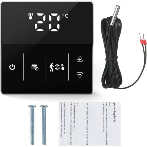 WiFI Smart Thermostat Digital Temperature Controller for Electric Floor Heating Gas Boiler Heating Water Floor Heating