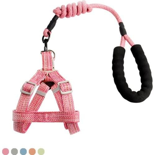 High Quality Nylon 120cm Dog Traction Rope 5 Colors Good Toughness for Large Medium Small Dogs/cats Puppy Collar Pet Supplies