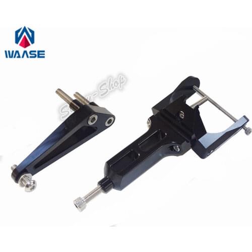 CNC Aluminium Steering Stabilizer Damper Mounting Bracket For HONDA CB1300 Super Bolder 2005-2016 2006 2007 2008 2009 2010 2011