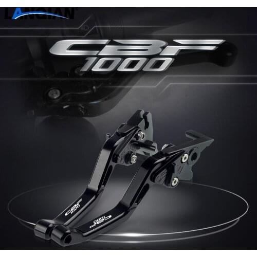 For Honda CBF1000 Motorcycle Parts Short Aluminum Adjustable Brake Clutch Levers CBF 1000 A 2010 2011 2012 2013 Accessories