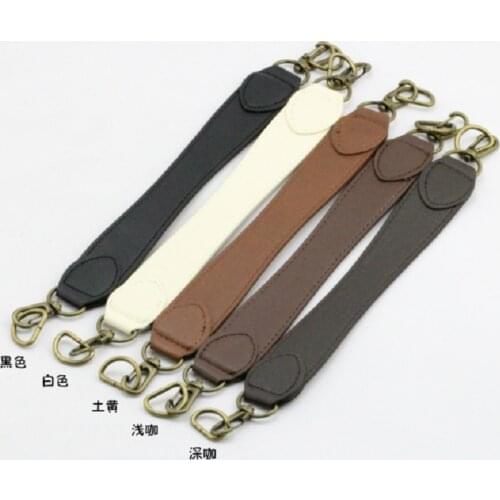 Fashion KZ PU Leather With D-ring Buckle Handle Womens DIY Handmade Accessories High Quality handbag Handle KZ0045