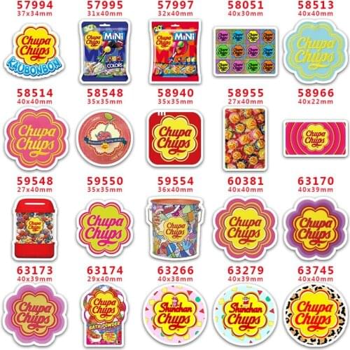 30pcs/Lot Custom-Made Printed Planar Resin for Hair Bows PR57994