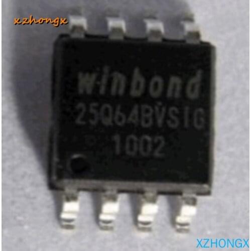 5PCS/LOT W25Q64FWSSIQ W25Q64FWSIQ 25Q64FWSIQ 25Q64FWSSIQ 26Q64 SOP8 i IC 64M SPI 104MHZ 8SOIC