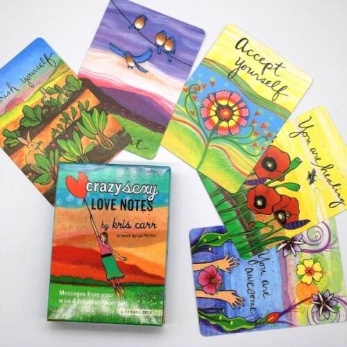 52 Cards Deck Crazy Sexy Love Notes Tarot Full English Board Game Oracle Cards XXUF