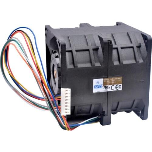 DFPA0880B8U 8080 8cm 80x80x80mm DC48V 1.56A Brand new 8 lines dual motors Suitable for cooling fans for server chassis