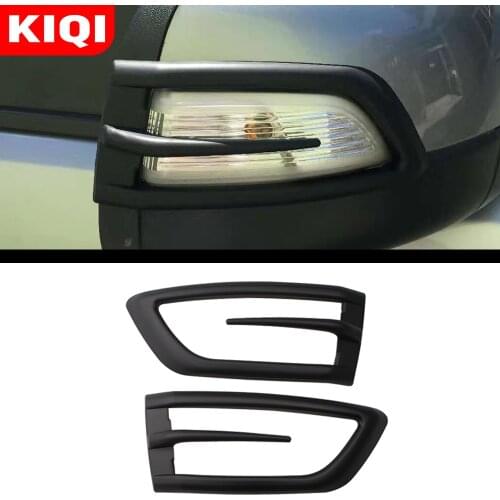 KIQI Car Side Wing Mirror Turn Signal Light Indicator Cover Trim Protector for Ford Ranger Wildtrack 2016 2017 2018 2019 2020