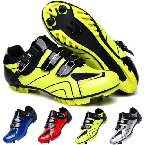 2020 New Style MTB Cycling Shoes Men Breathable Racing Road Bike Shoes Self-locking Professional Bicycle Sneakers Sports Shoes