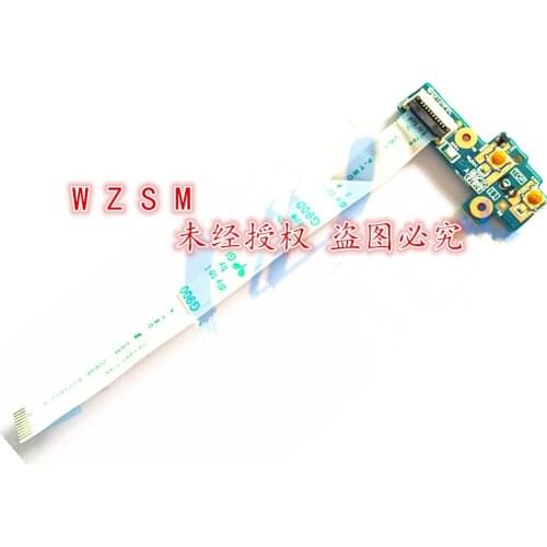 Original For HP Probook 440 450 G0 G1 laptop Power Button Board with Cable switch Repairing Accessories Volume button board